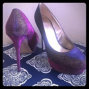 Bakers holographic platform heel